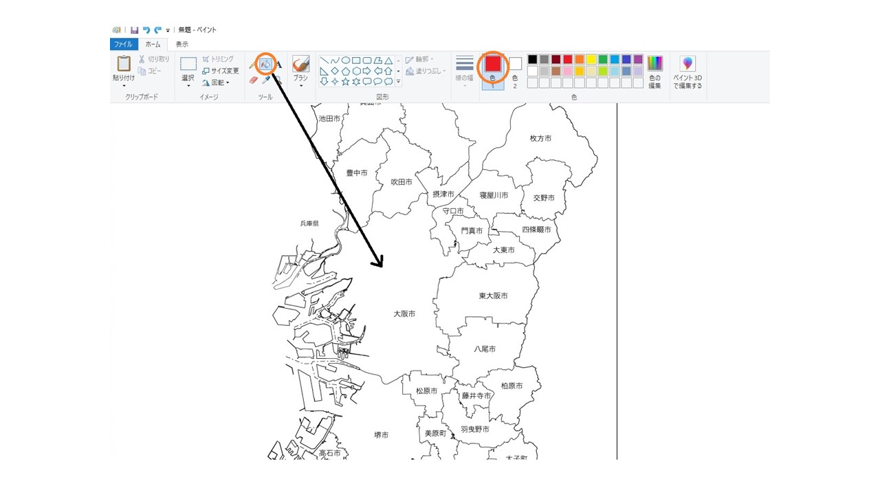 白地図 色塗り （無料アプリ | ソロスかず夫の投資にっき